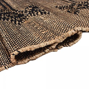 Tapis jute 160x230 gris