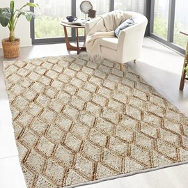 Tapis jute 160x230 beige