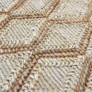 Tapis jute 200x290 beige