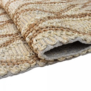 Tapis jute 200x290 beige