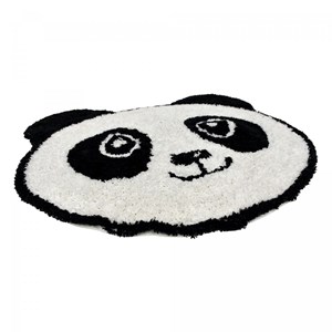 Tapis enfant 80x80 rond blanc