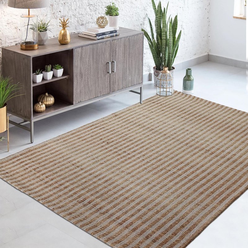 Tapis jute 200x290 beige
