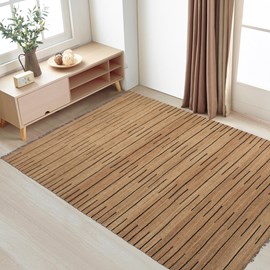 Tapis jute 300x400 marron