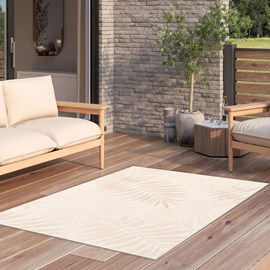 Tapis exterieur 80x150 crème