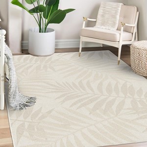 Tapis exterieur 80x150 crème
