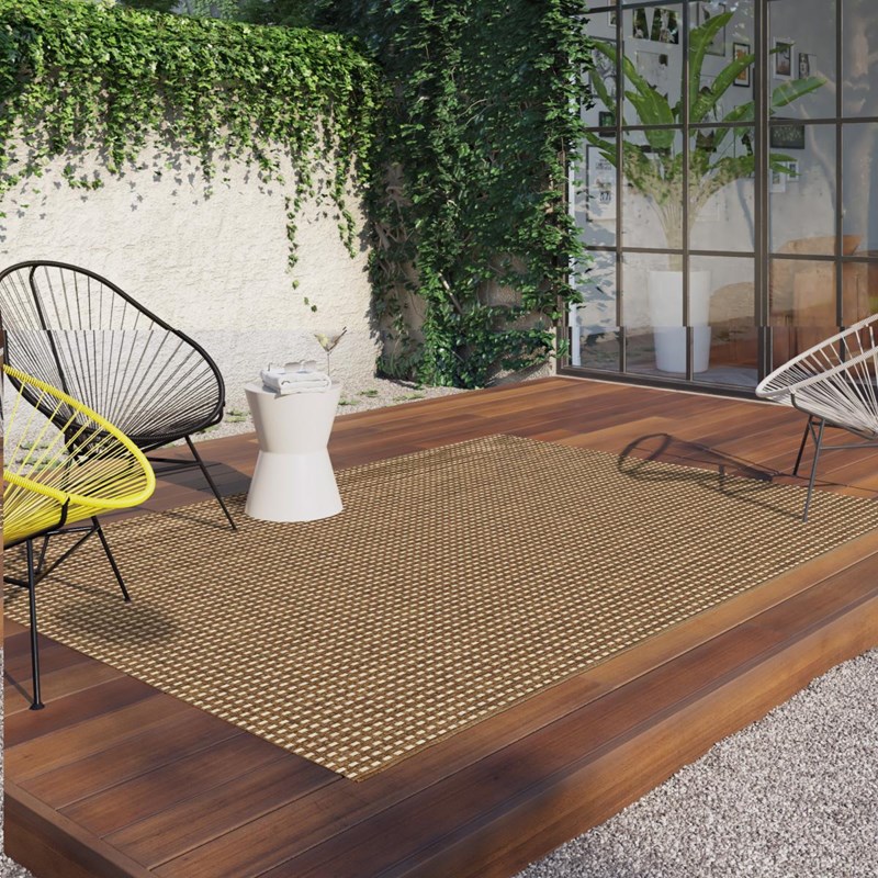 Tapis exterieur 80x200 marron