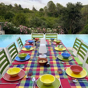 Nappe xl à revers étanche 280cm x140cm