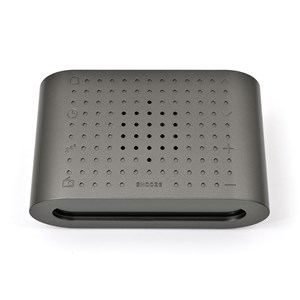 Radio réveil fm programmable (gris)