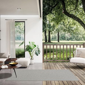 Tapis exterieur 140x200 gris