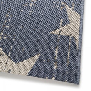 Tapis exterieur 120x170 bleu