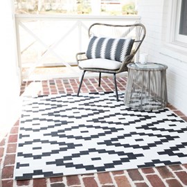 Tapis exterieur 160x213 ecru