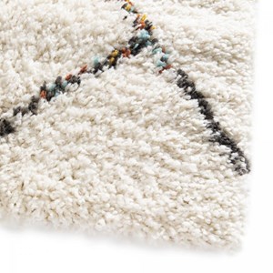 Tapis shaggy 120x170 crème