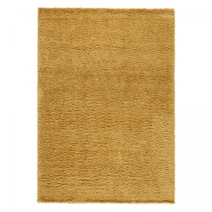 Tapis shaggy 160x230 jaune