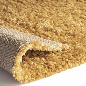 Tapis shaggy 160x230 jaune