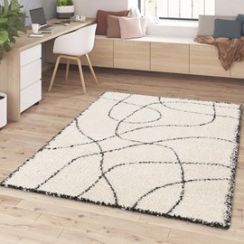 Tapis shaggy 160x230 beige