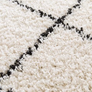 Tapis shaggy 160x230 beige