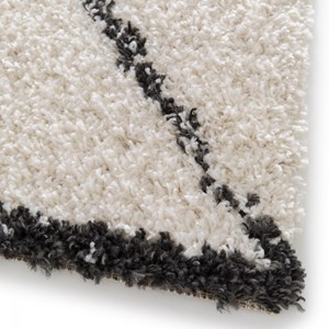Tapis shaggy 80x150 noir