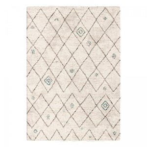 Tapis shaggy 160x230 ecru