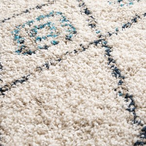 Tapis shaggy 160x230 ecru