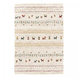 Tapis shaggy 120x170 crème