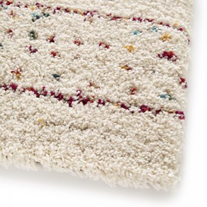 Tapis shaggy 120x170 crème