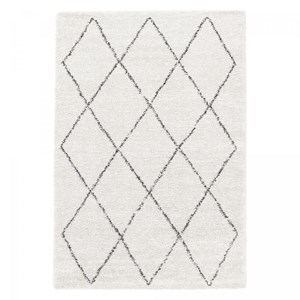 Tapis shaggy 200x290 ecru