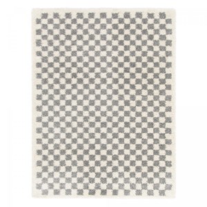 Tapis shaggy 200x290 gris