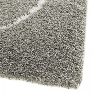 Tapis shaggy 160x230 gris