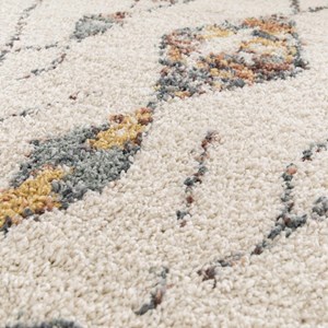 Tapis shaggy 160x230 ecru