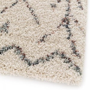 Tapis shaggy 160x230 ecru