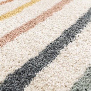 Tapis shaggy 120x170 bleu