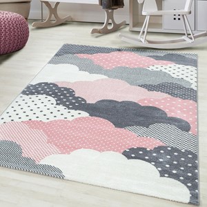 Tapis enfant 80x150 rose
