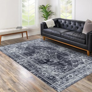 Tapis orient style 80x150 noir