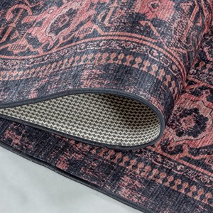 Tapis orient style 80x250 rouge