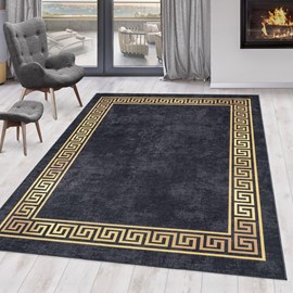 Tapis orient style 80x150 noir