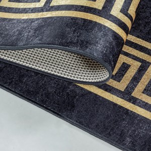 Tapis orient style 80x250 noir