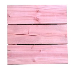 4 dalles douglas 37 x 37 x 3,8 cm