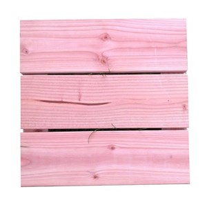 4 dalles douglas 37 x 37 x 3,8 cm
