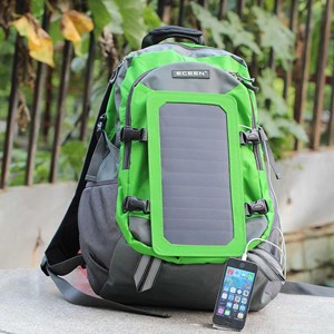 Sac à dos solaire eceen avec batterie