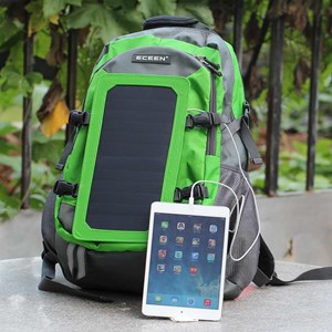 Sac à dos solaire eceen avec batterie