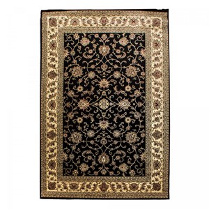 Tapis orient style 240x340 noir