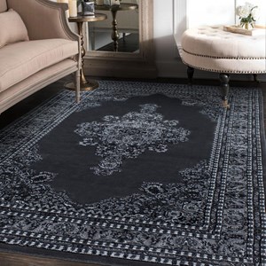 Tapis orient style 240x340 gris