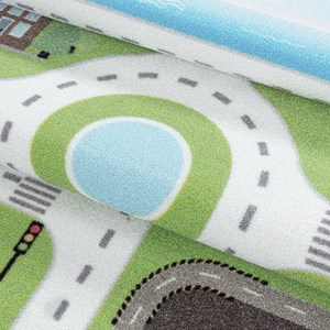 Tapis enfant 120x170 vert