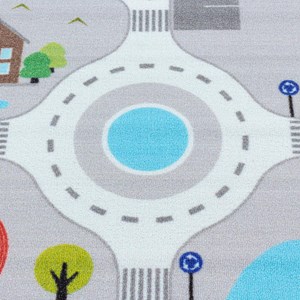 Tapis enfant 140x200 gris