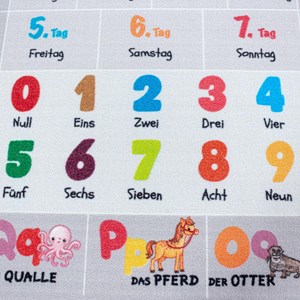 Tapis enfant 120x170 gris