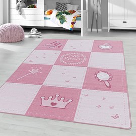 Tapis enfant 80x120 rose
