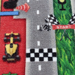 Tapis enfant 80x120 rouge