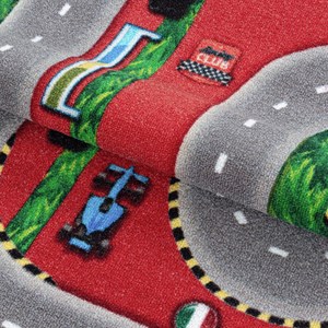 Tapis enfant 120x170 rouge