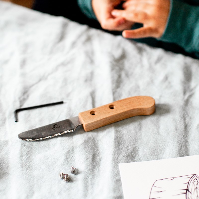 Kit enfant pour fabriquer son couteau