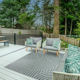 Tapis exterieur 160x230 vert